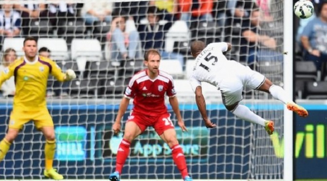 Premiership: Swansea 3-0 West Brom