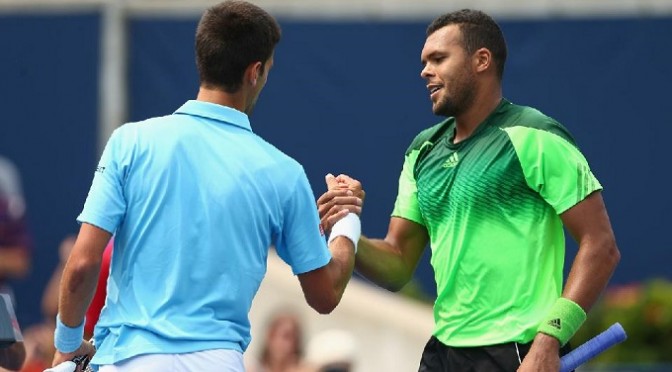 Tennis: Tsonga shocks Djokovic in Toronto