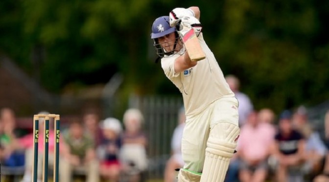 Cricket: Essex v Kent: Sam Northeast hits a ton as Kent suffer collapse