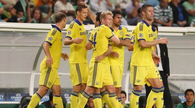 Champions League: Sporting Lisbon 0-1 Chelsea