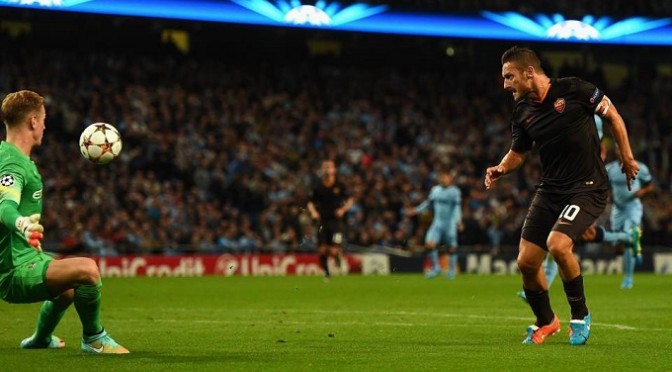 Champions League: Man City 1-1 AS Roma