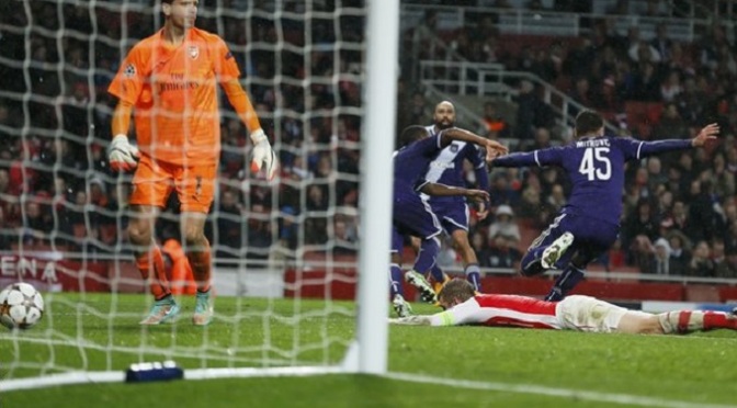 Champions League: Arsenal 3-3 Anderlecht