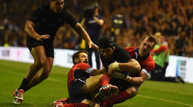 Rugby Union: Scotland 16-24 New Zealand
