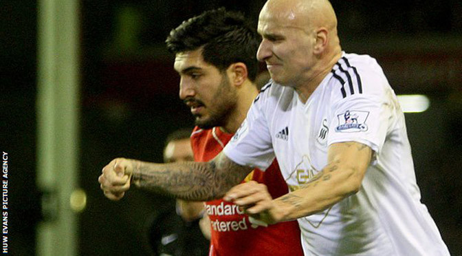 Premiership: Swansea’s Jonjo Shelvey charged with violent conduct