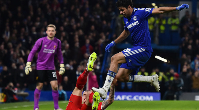 League Cup: Costa charged over stamp on Liverpool’s Emre Can