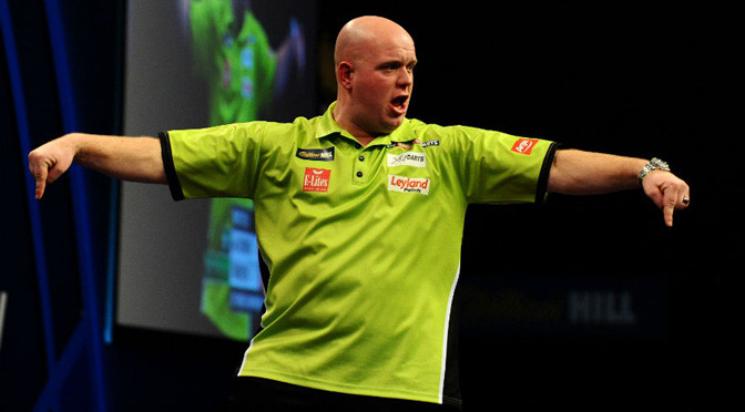 Darts: Van Gerwen sets up Anderson semi-final