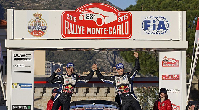 WRC: Ogier wins Rally Monte Carlo