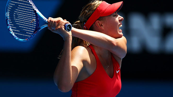 Australian Open: Sharapova survives two match points to progress