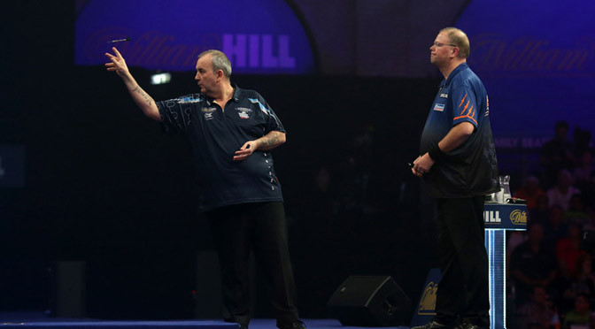 Darts: Taylor gets the better of Van Barneveld again