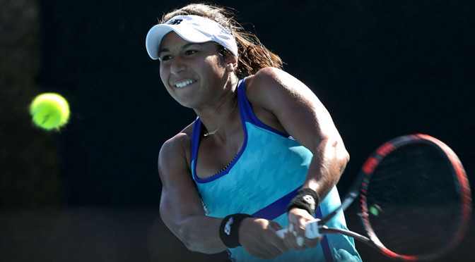 Hobart International: In-form Watson through to Hobart quarter-finals