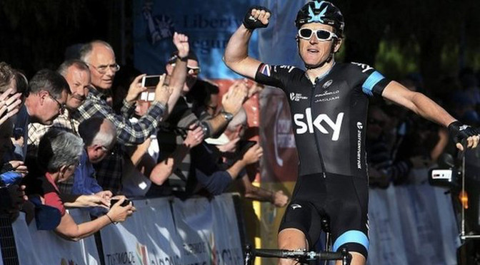 Cycling: Geraint Thomas wins Tour of the Algarve second stage