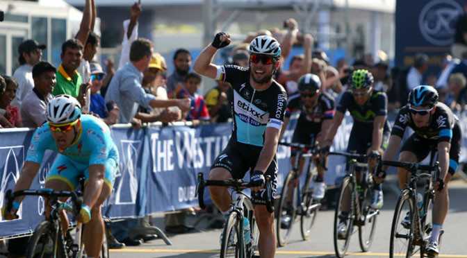 Cycling: Dubai Tour: Cavendish sprints to second season win