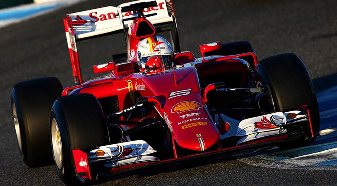 F1: Jerez Test Day 1: Vettel top as McLaren hits early trouble