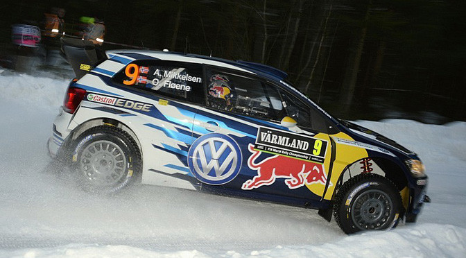 WRC: Mikkelsen takes lead in Sweden after Ogier and Latvala crash