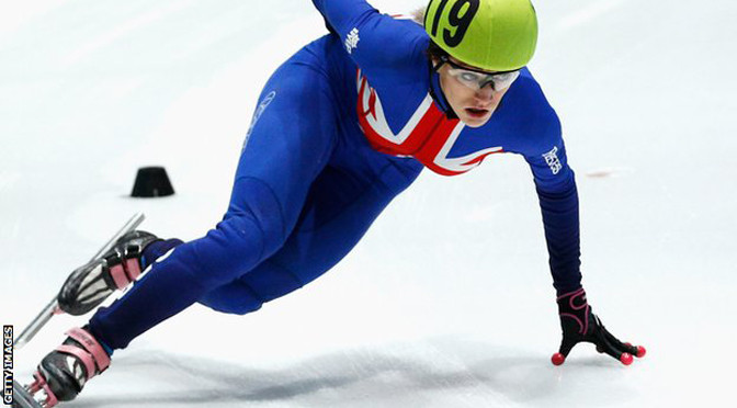 Winter Sports: Elise Christie wins short track speed skating World Cup silver