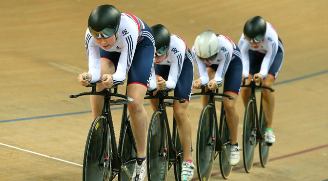 Track World Championships: GB women lose team pursuit title