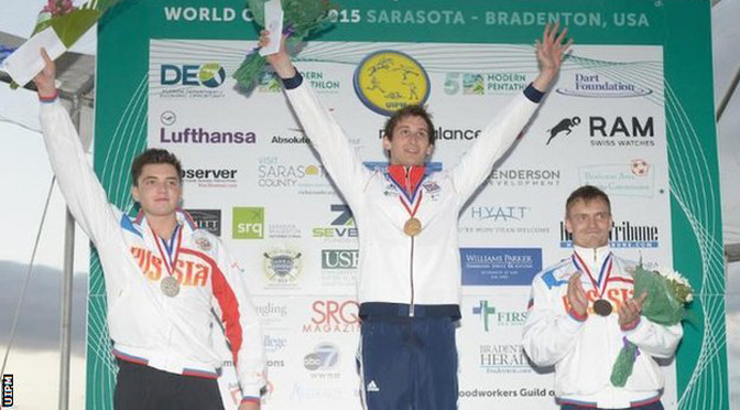 Pentathlon: World Cup double gold for GB as Jamie Cooke wins