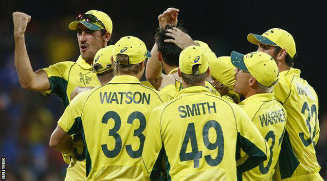 Cricket World Cup: Australia beat India to reach final