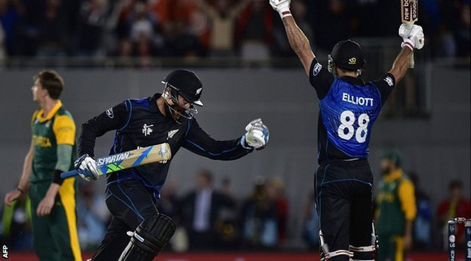 Cricket World Cup: New Zealand beat South Africa in thriller to final