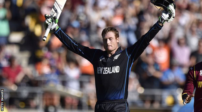 Cricket World Cup: Martin Guptill hits highest score in New Zealand victory against West Indies