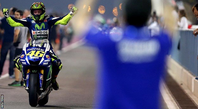 MotoGP: Valentino Rossi wins season opener in Qatar