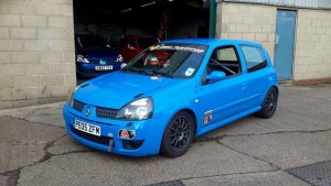 Mark Fish returns to racing in the Clio 182 Championship