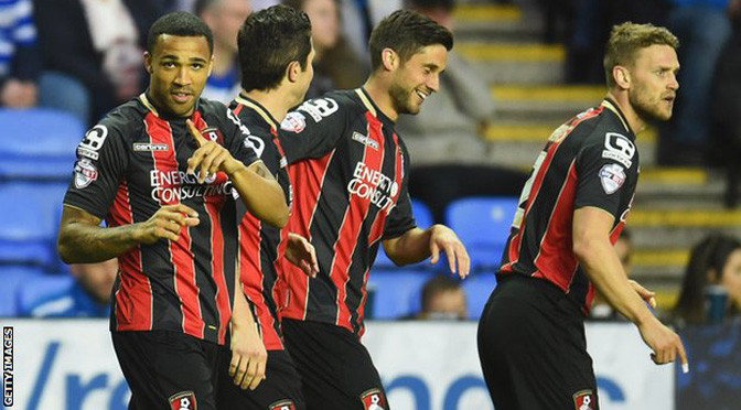 Championship: Reading 0-1 Bournemouth